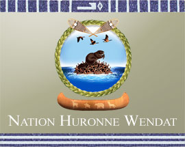 Drapeau de Wendake